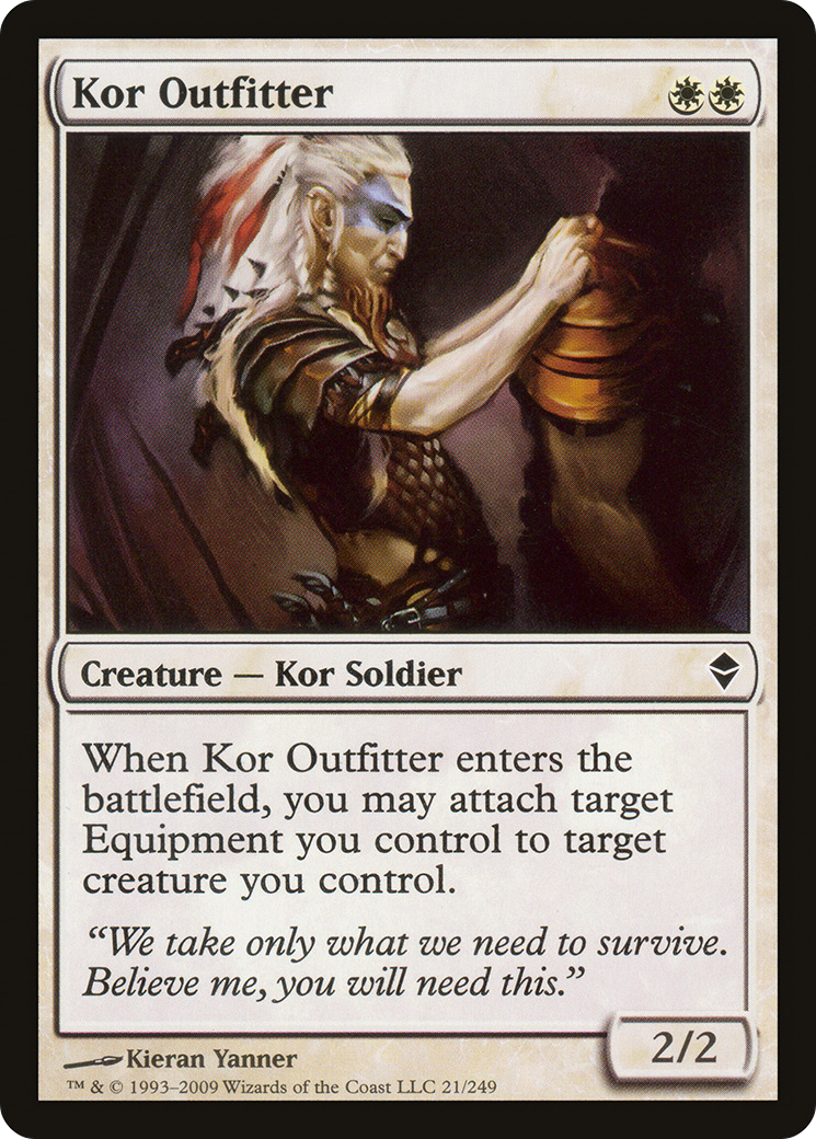 Kor Outfitter (021) - Zendikar