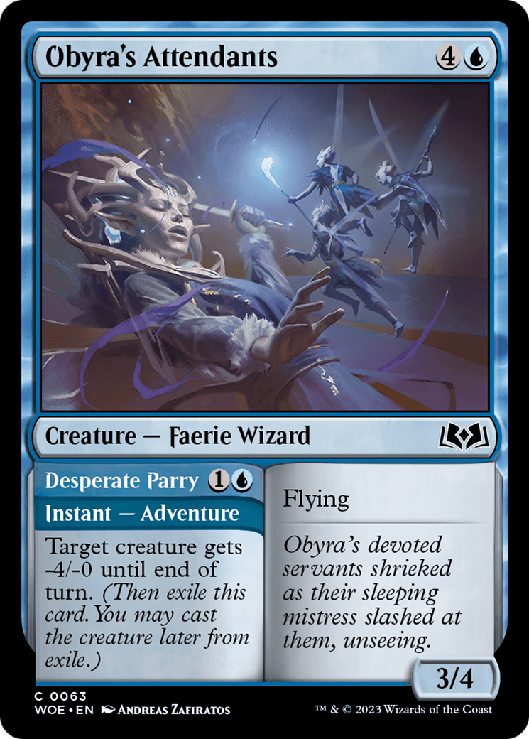 Obyra's Attendants (063) - Wilds of Eldraine