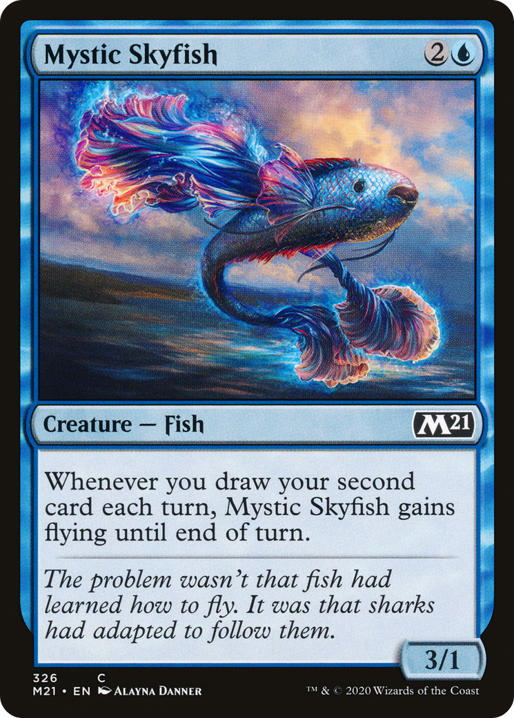 Mystic Skyfish (326) - Core Set 2021