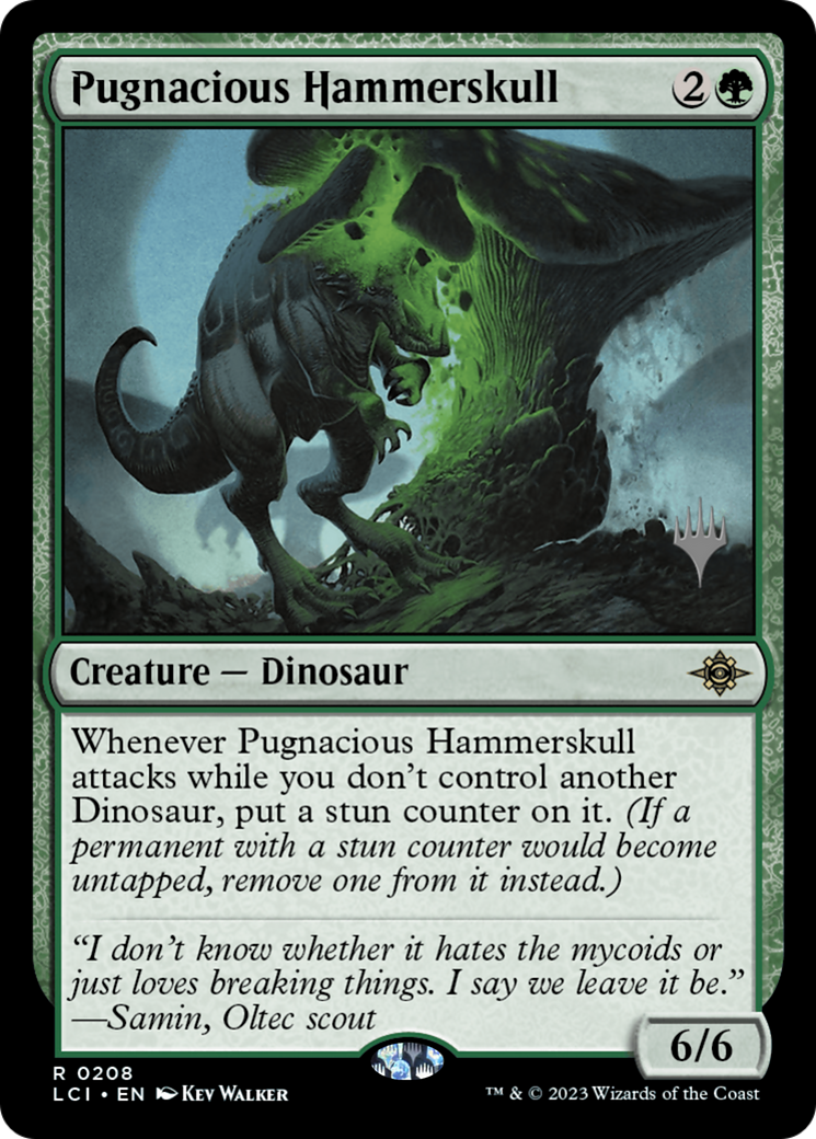 Pugnacious Hammerskull (208) - The Lost Caverns of Ixalan Promos