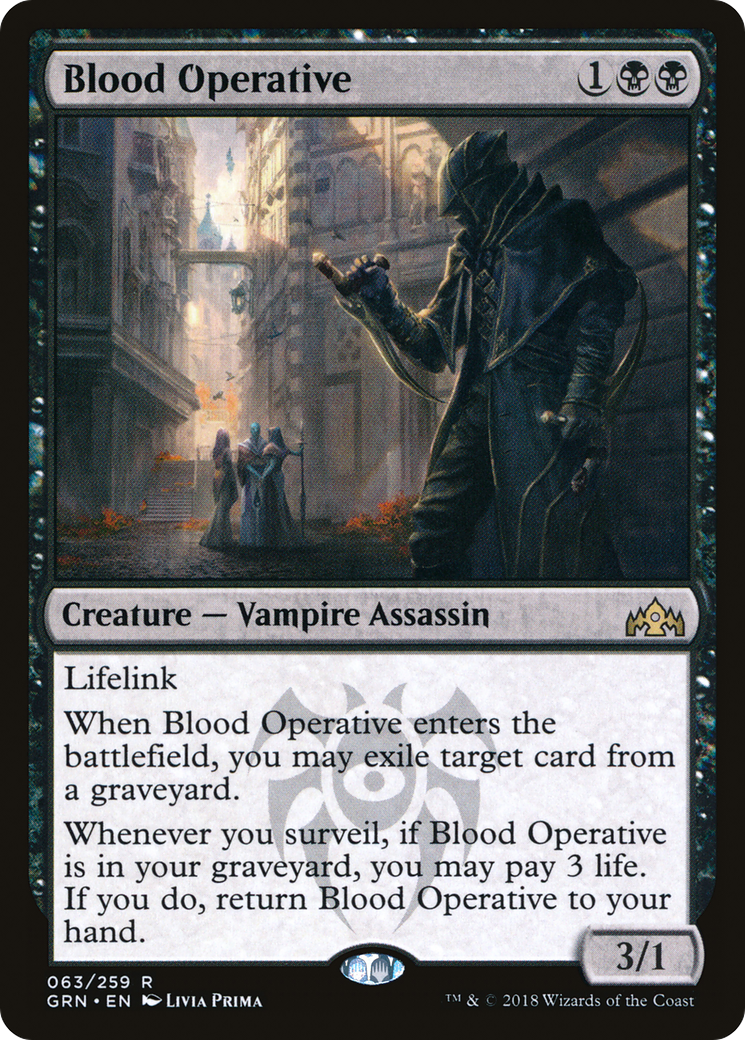 Blood Operative (063) Foil - Guilds of Ravnica