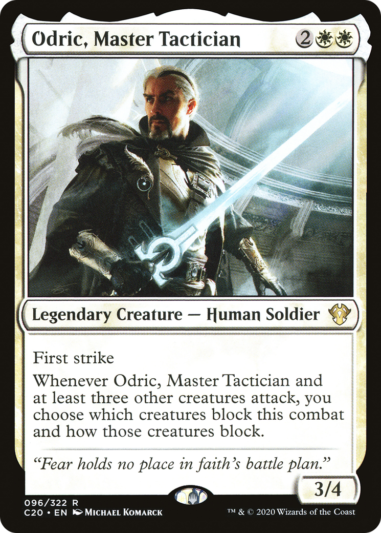 Odric, Master Tactician (096) - Commander 2020