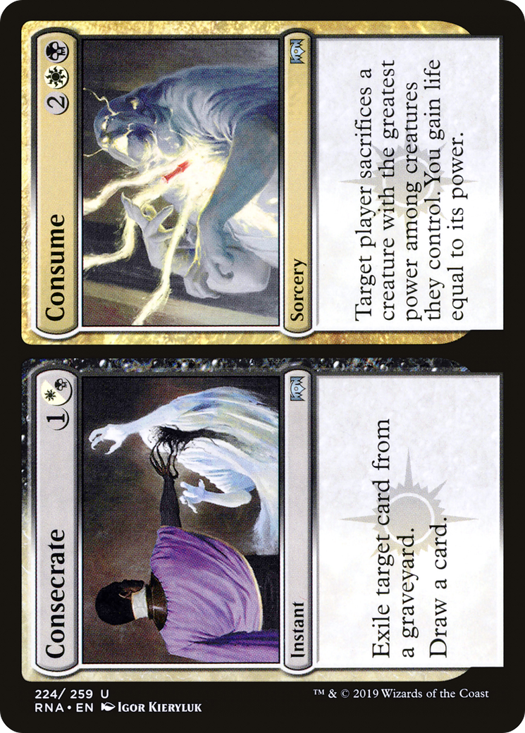 Consecrate // Consume (224) - Ravnica Allegiance