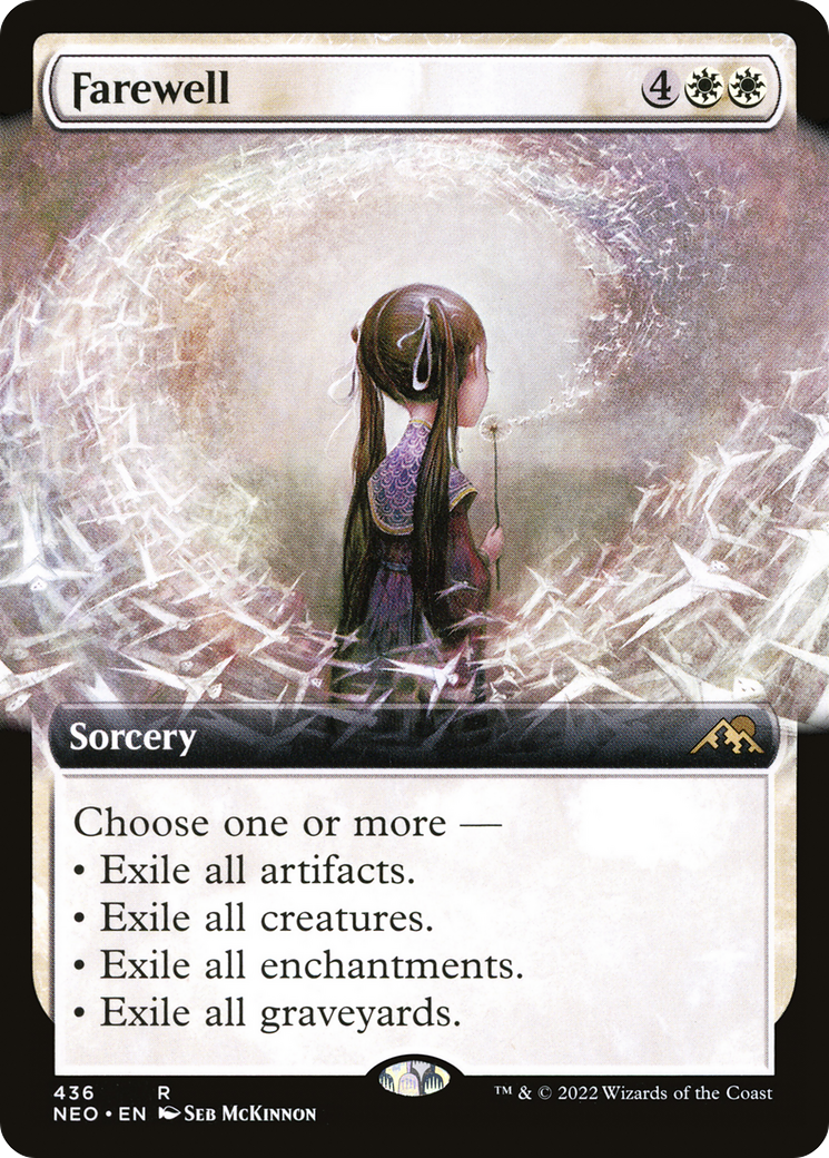 Farewell (Extended Art) (436) - Kamigawa: Neon Dynasty