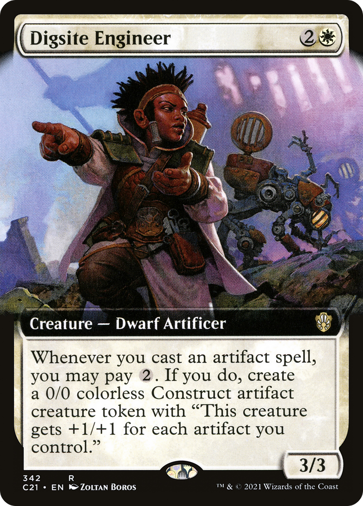Digsite Engineer (Extended Art) (342) - Commander 2021