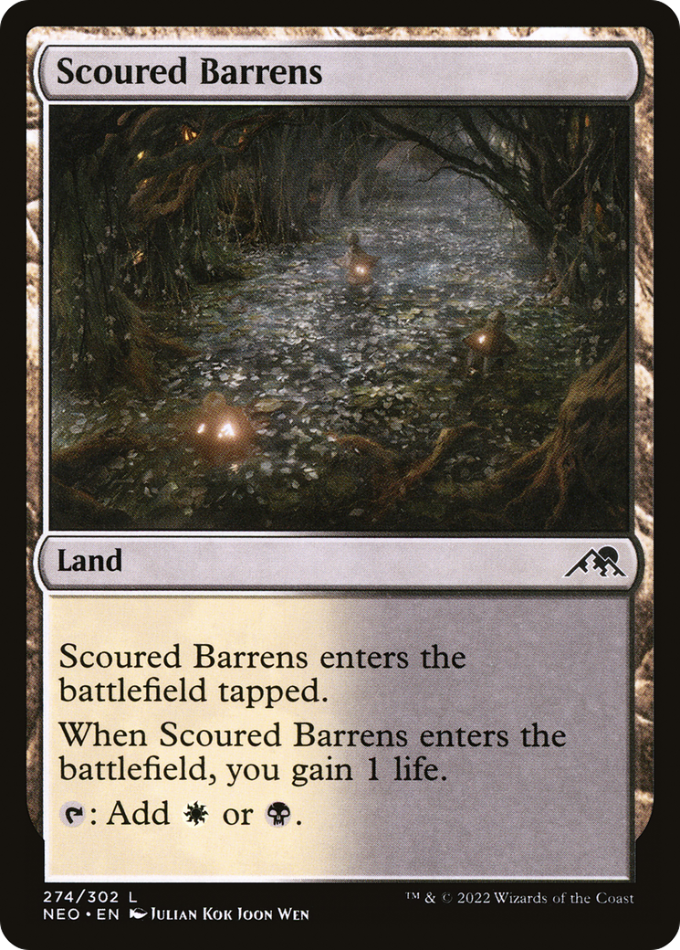 Scoured Barrens (274) - Kamigawa: Neon Dynasty