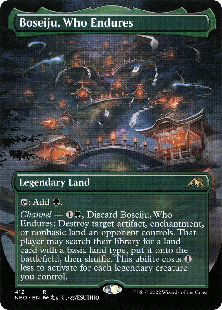 Boseiju, Who Endures (412) - Kamigawa: Neon Dynasty