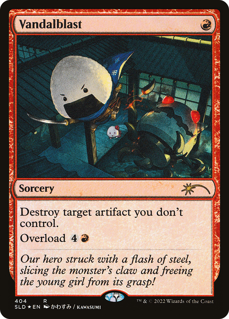 Vandalblast (404) Foil - Secret Lair Drop