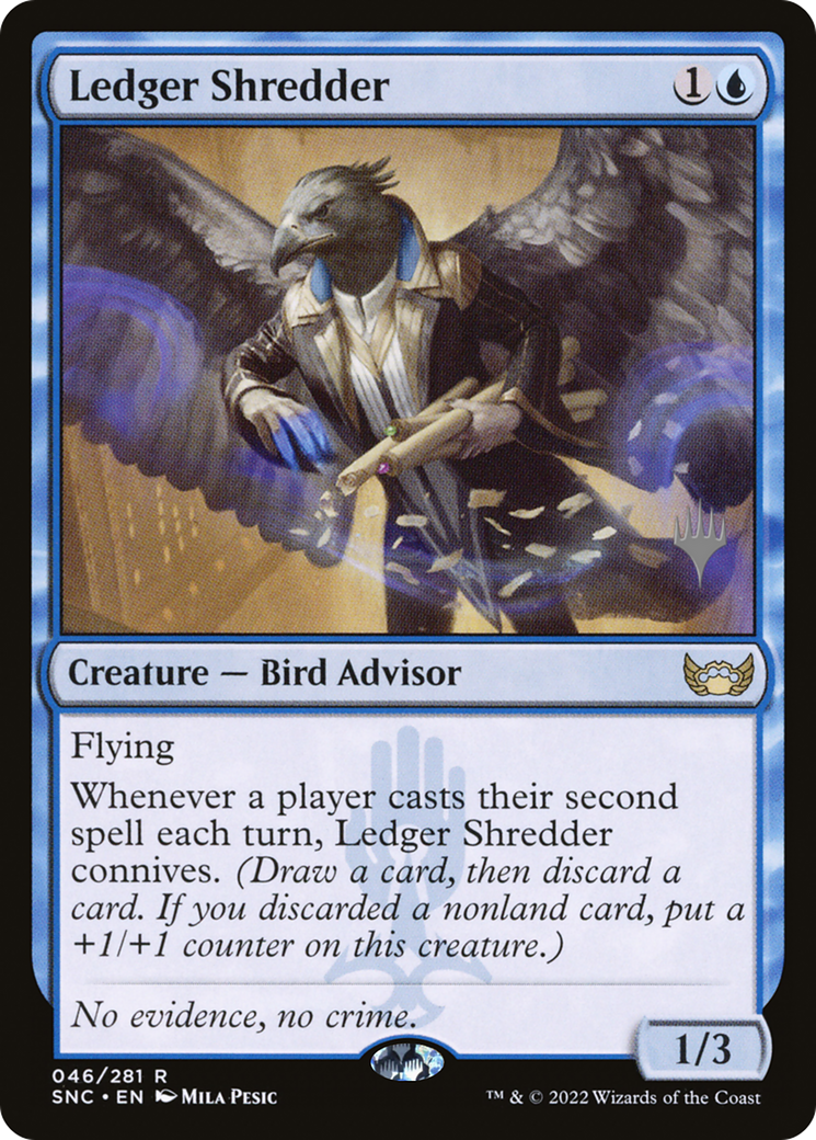 Ledger Shredder (46p) - Streets of New Capenna Promos