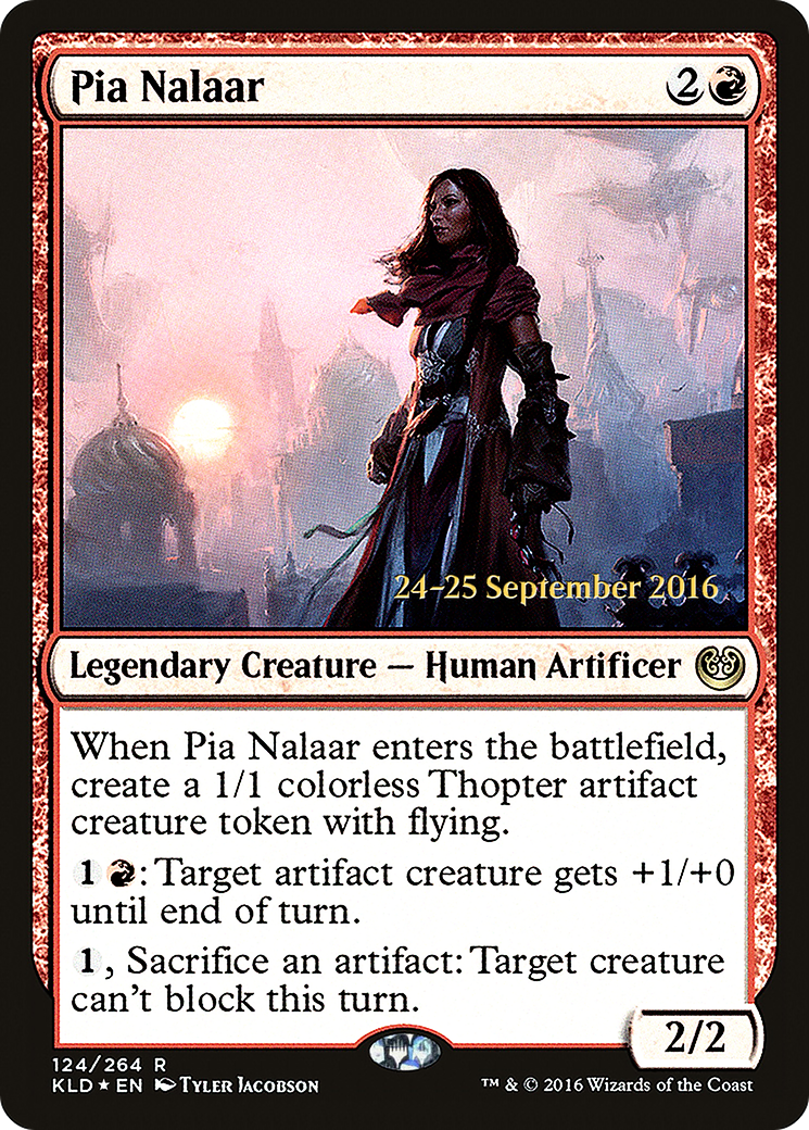 Pia Nalaar (124) Foil - Kaladesh Promos