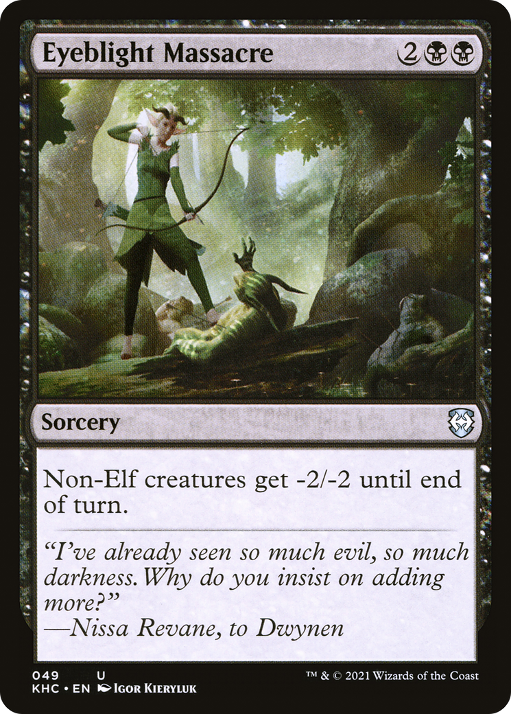 Eyeblight Massacre (049) - Kaldheim Commander
