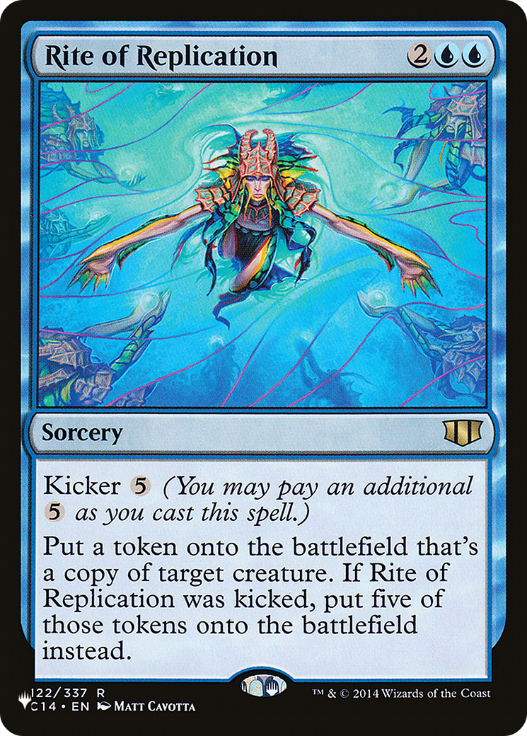 Rite of Replication (C14-122) - The List