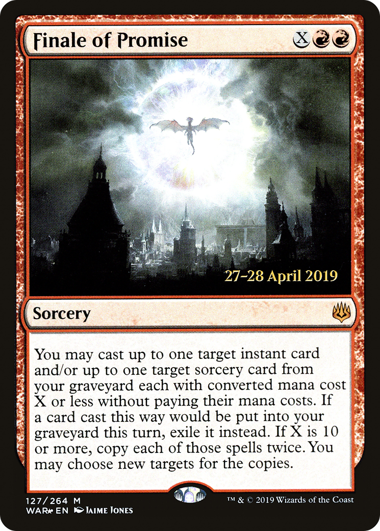 Finale of Promise (127s) Foil - War of the Spark Promos
