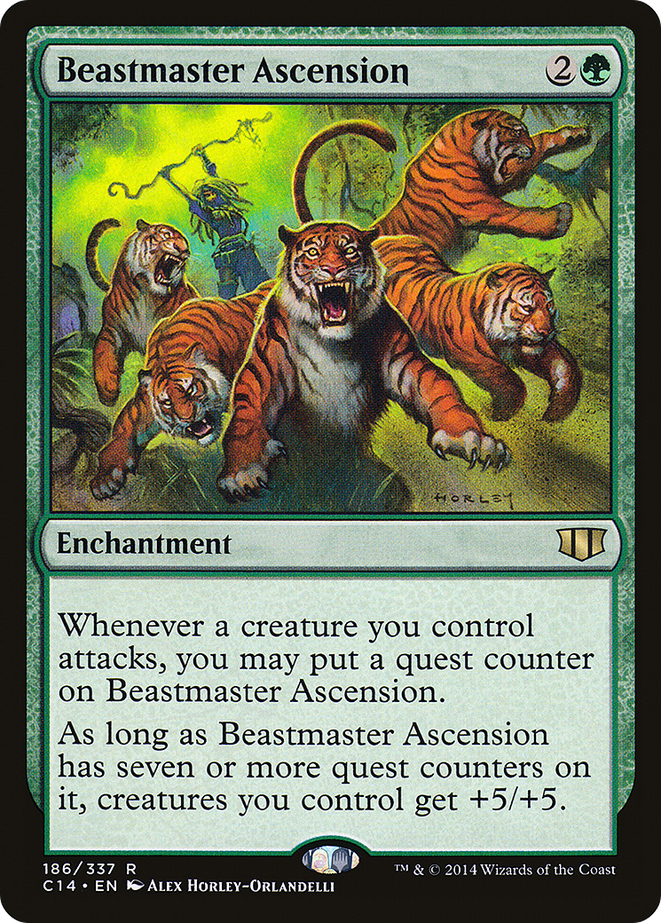 Beastmaster Ascension (186) - Commander 2014