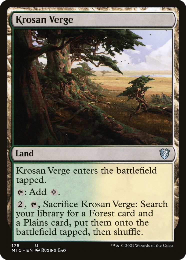 Krosan Verge (175) - Midnight Hunt Commander