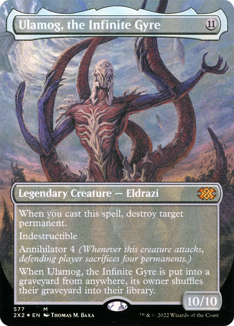 Ulamog, the Infinite Gyre (Textured Foil) (577) Foil - Double Masters 2022