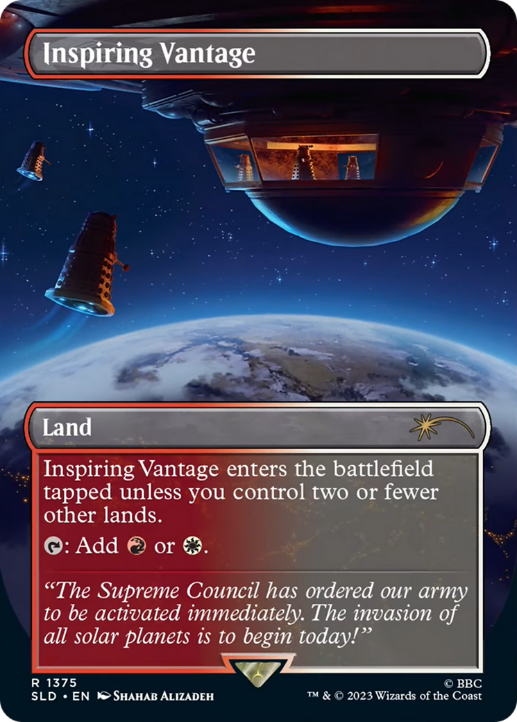 Inspiring Vantage (1375) Foil - Secret Lair Drop