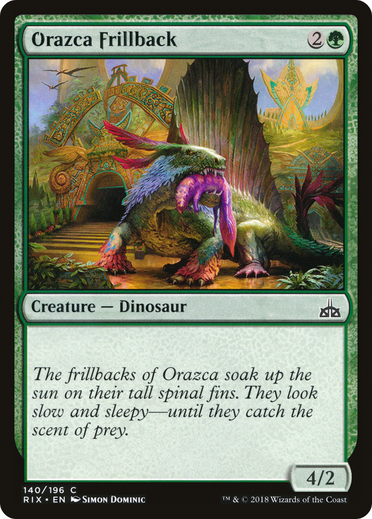 Orazca Frillback (140) Foil - Rivals of Ixalan