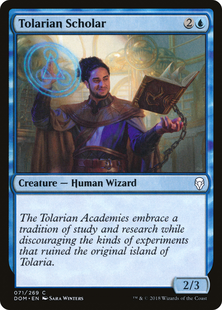 Tolarian Scholar (071) - Dominaria
