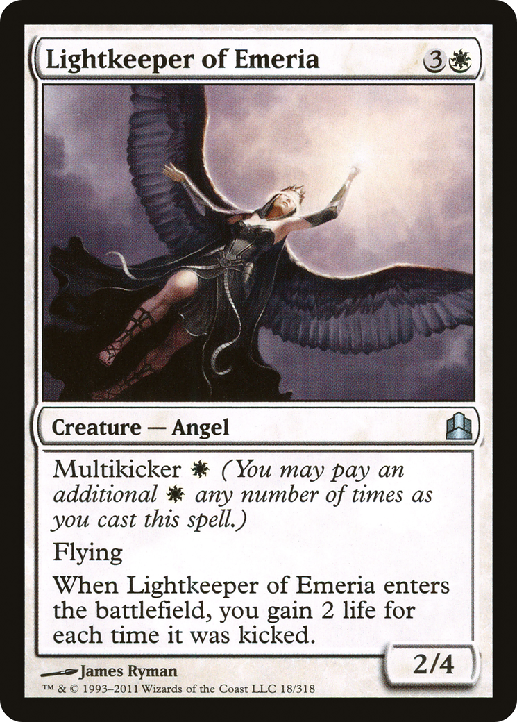 Lightkeeper of Emeria (018) - Commander 2011