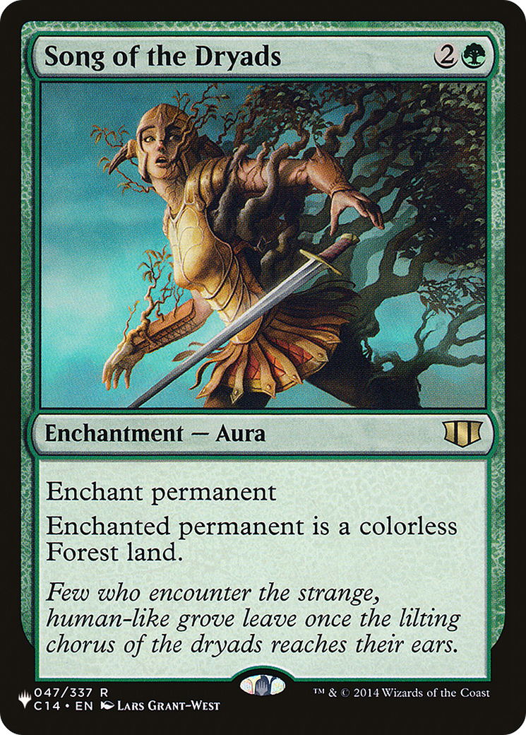 Song of the Dryads (047/337) - The List