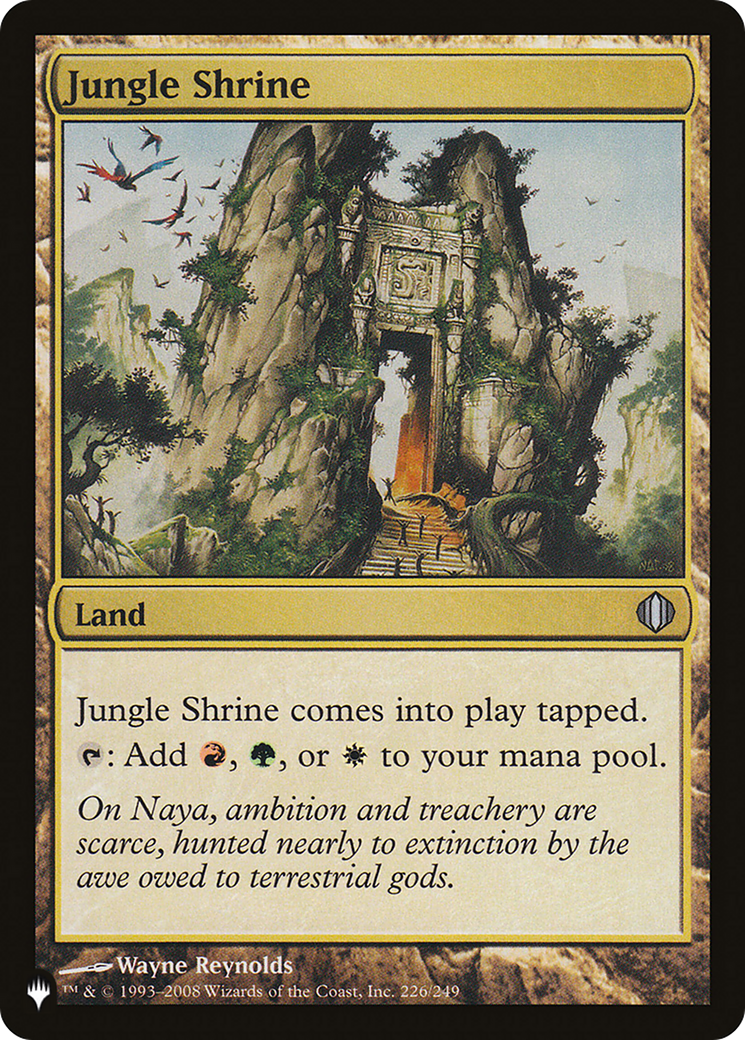 Jungle Shrine (ALA-226) - The List