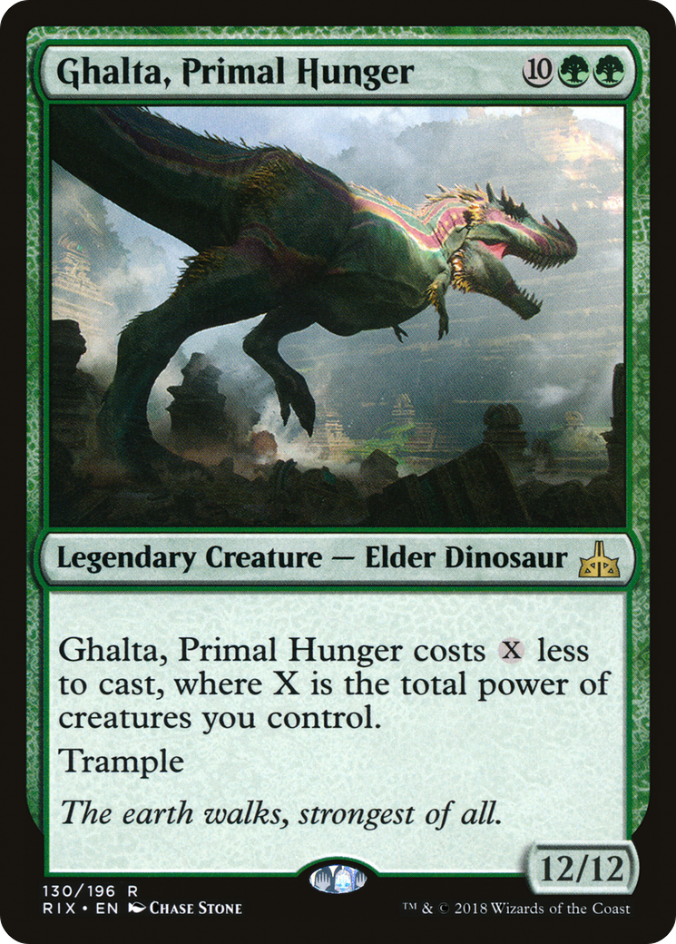 Ghalta, Primal Hunger (130) - Rivals of Ixalan