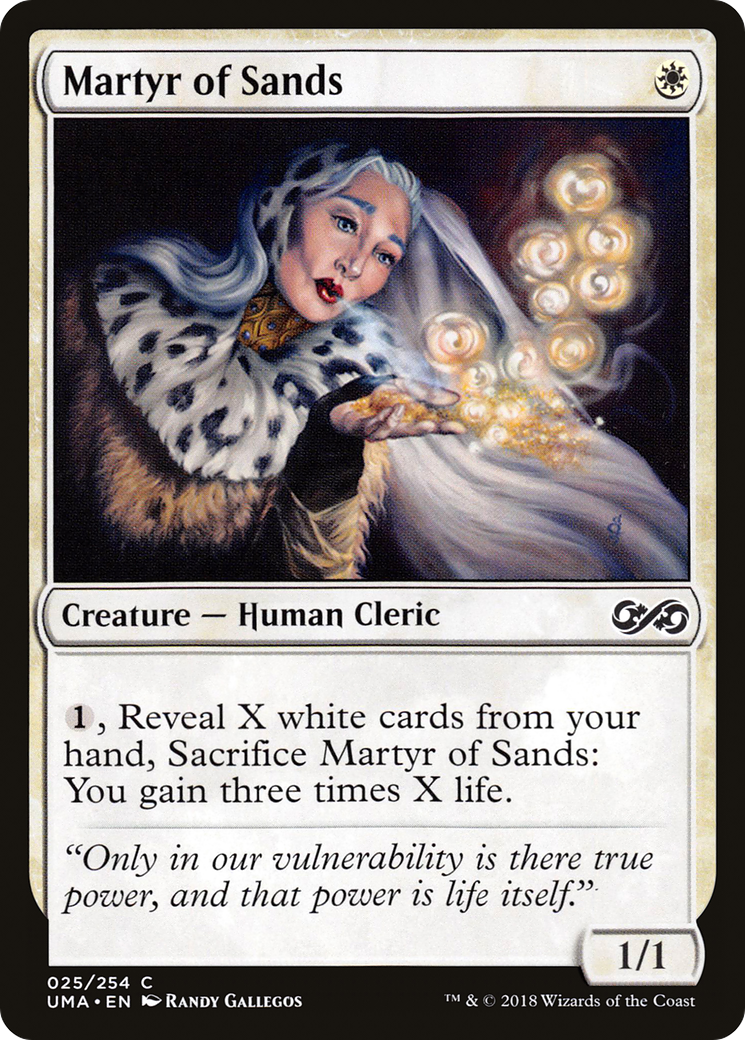 Martyr of Sands (025) Foil - Ultimate Masters