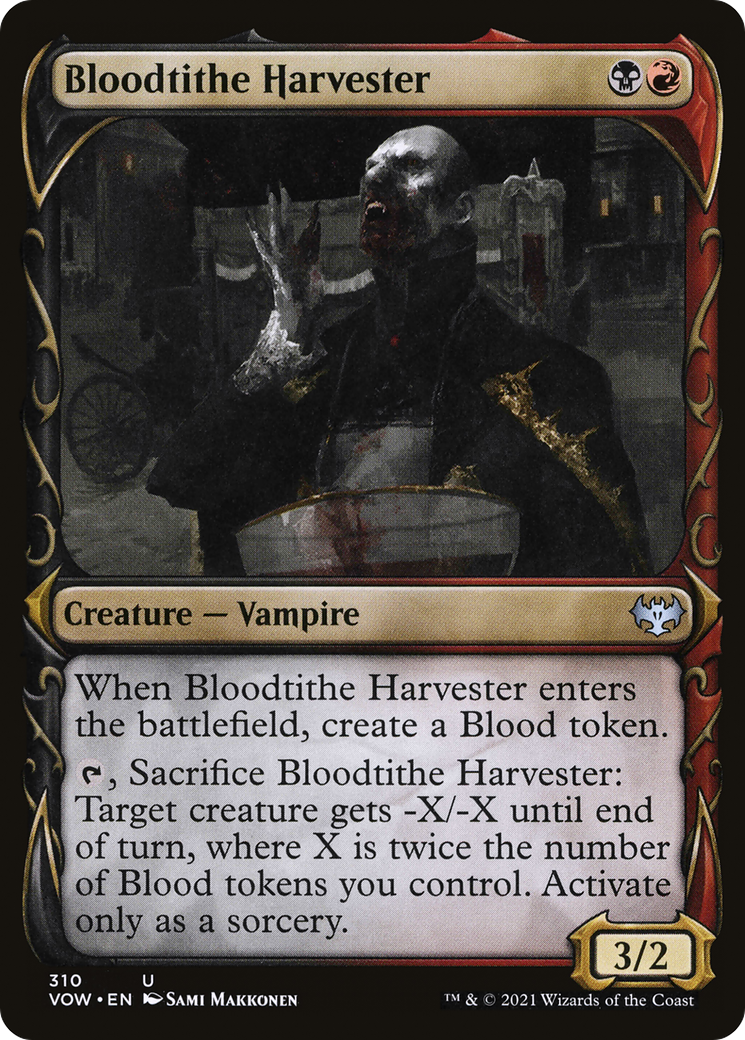 Bloodtithe Harvester (Showcase) (310) - Innistrad: Crimson Vow