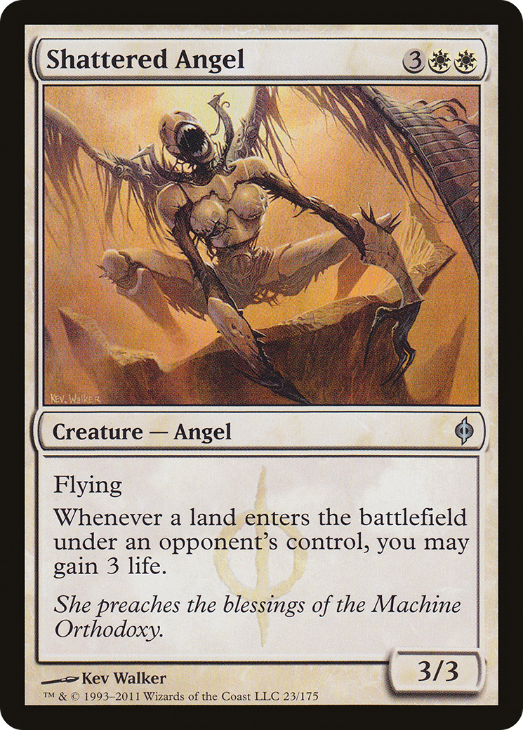 Shattered Angel (023) Foil - New Phyrexia