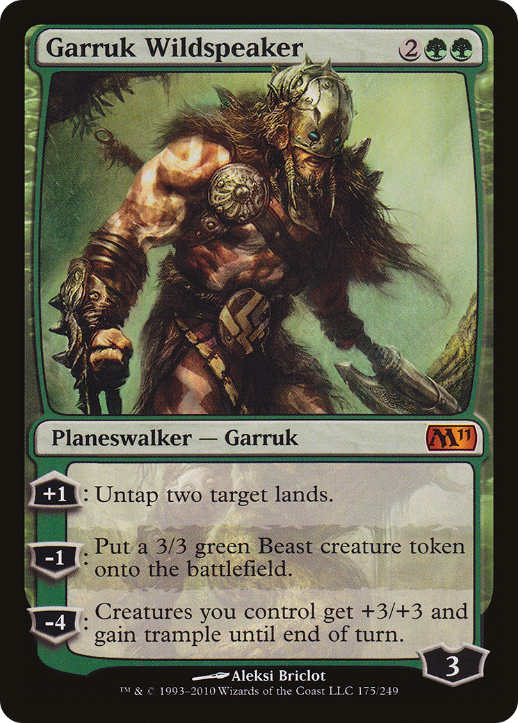 Garruk Wildspeaker (175) Foil - Magic 2011