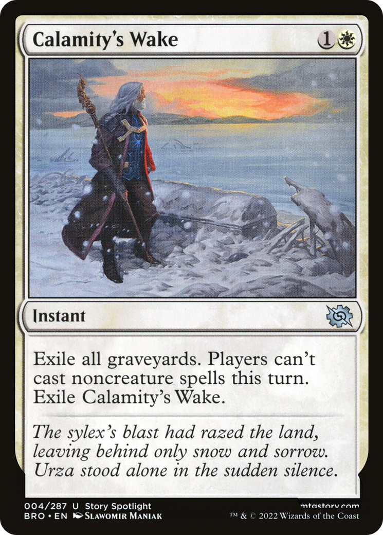 Calamity's Wake (004) Foil - The Brothers' War