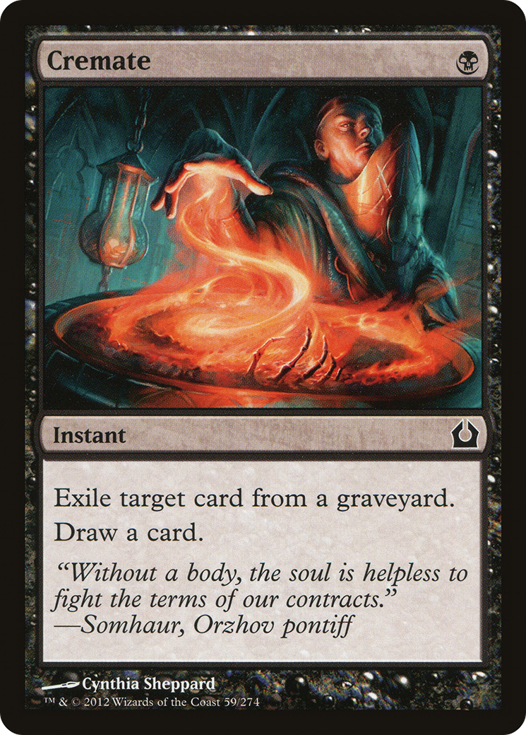 Cremate (059) - Return to Ravnica