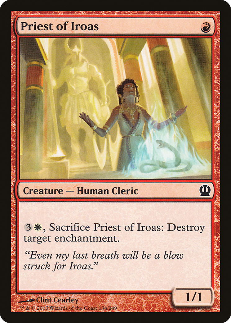 Priest of Iroas (134) - Theros