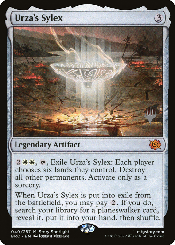 Urza's Sylex (040) Foil - The Brothers' War Promos