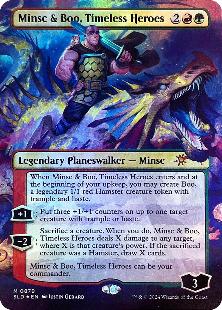 Minsc & Boo, Timeless Heroes (879) Foil - Secret Lair Drop