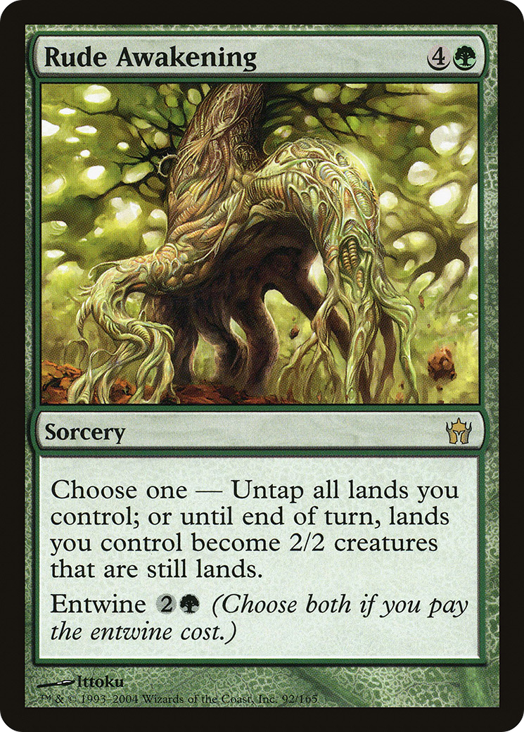 Rude Awakening (092) Foil - Fifth Dawn