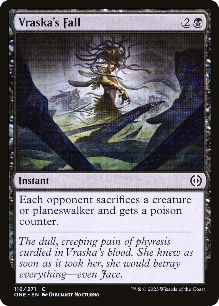 Vraska's Fall (116) Foil - Phyrexia: All Will Be One