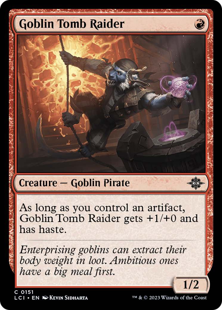 Goblin Tomb Raider (151) - The Lost Caverns of Ixalan