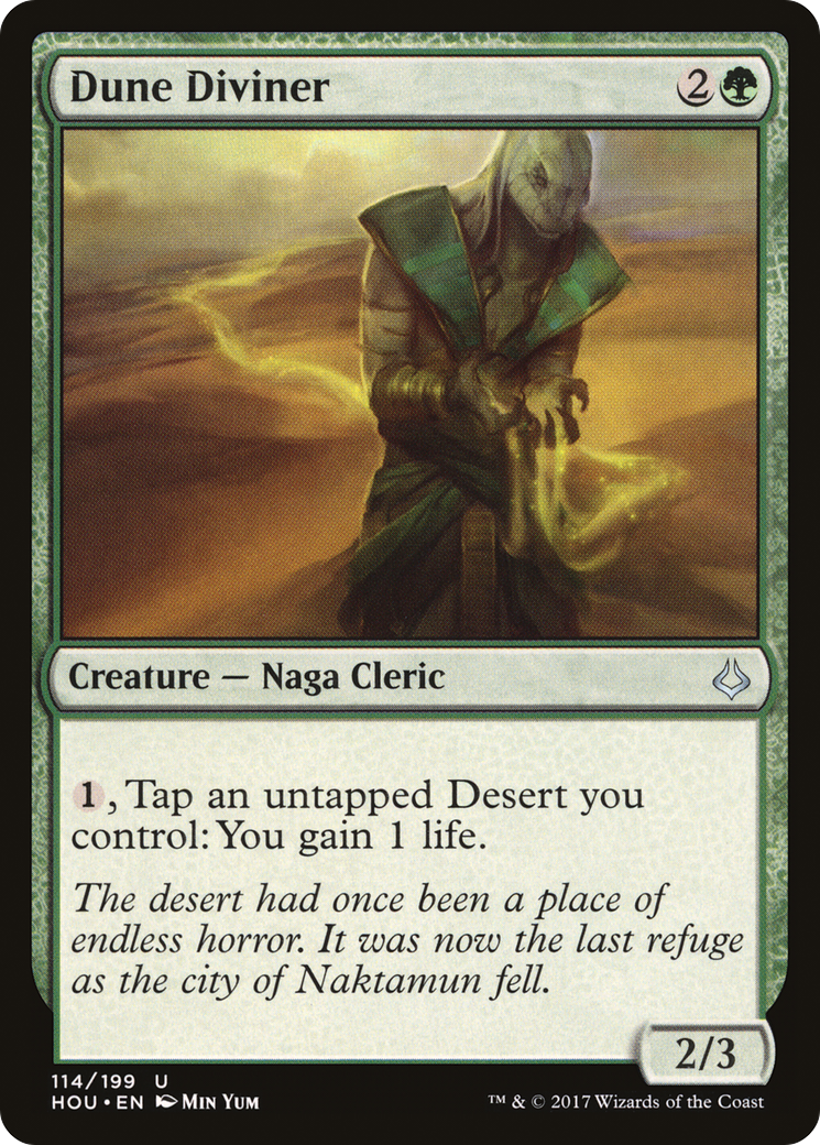 Dune Diviner (114) Foil - Hour of Devastation