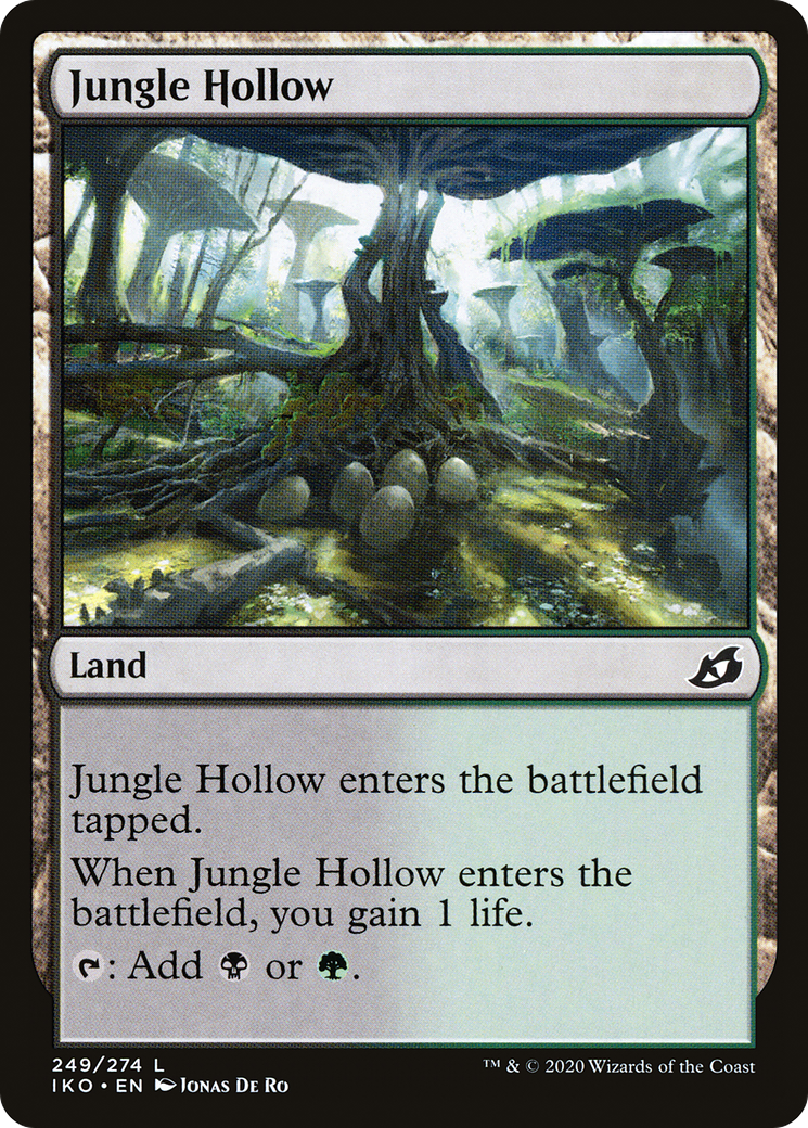 Jungle Hollow (249) Foil - Ikoria: Lair of Behemoths
