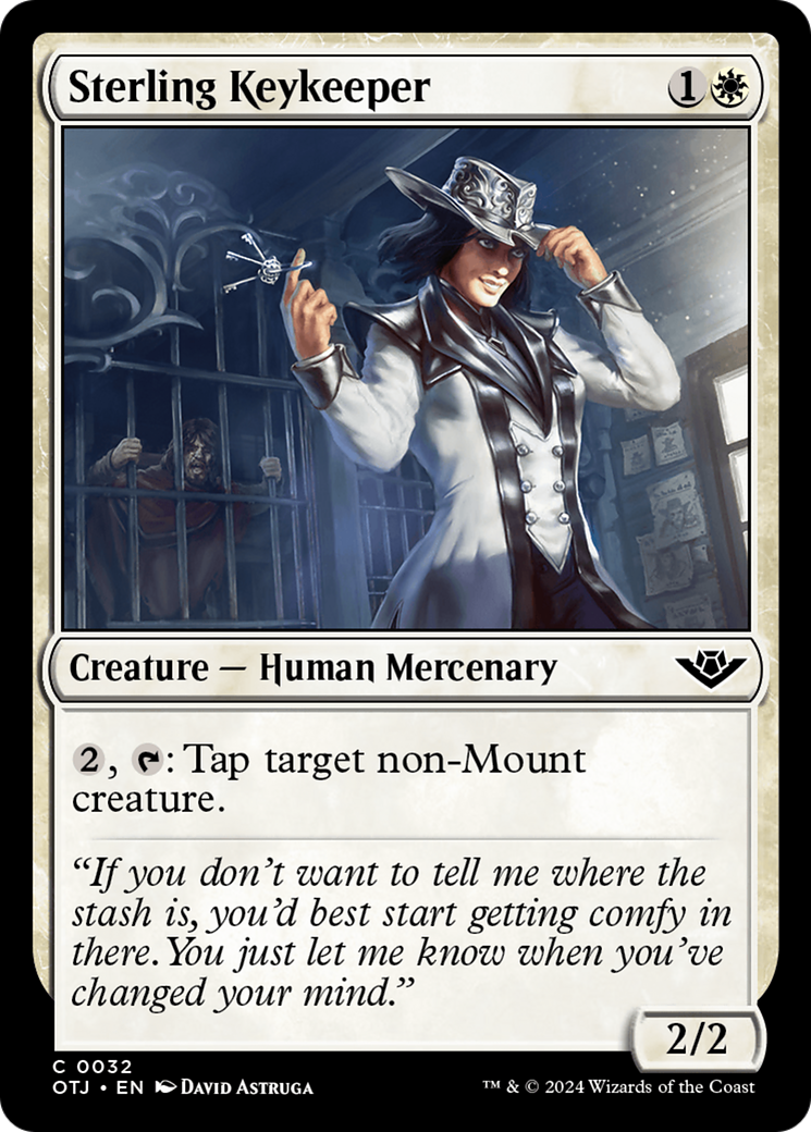 Sterling Keykeeper (032) - Outlaws of Thunder Junction