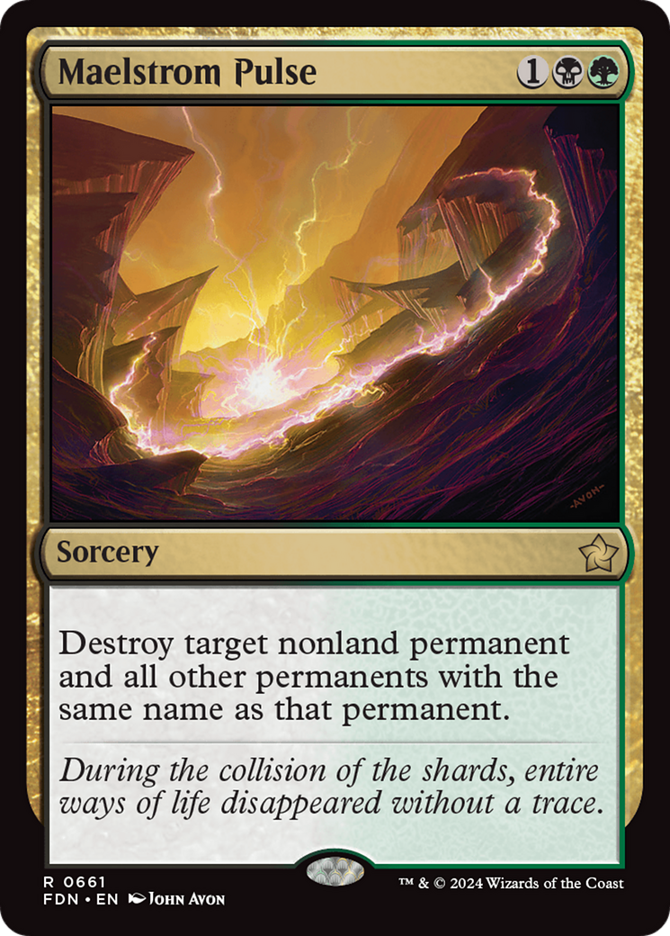 Maelstrom Pulse (661) - Foundations