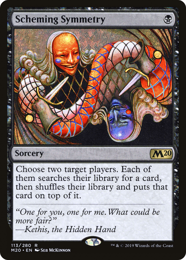 Scheming Symmetry (113) Foil - Core Set 2020