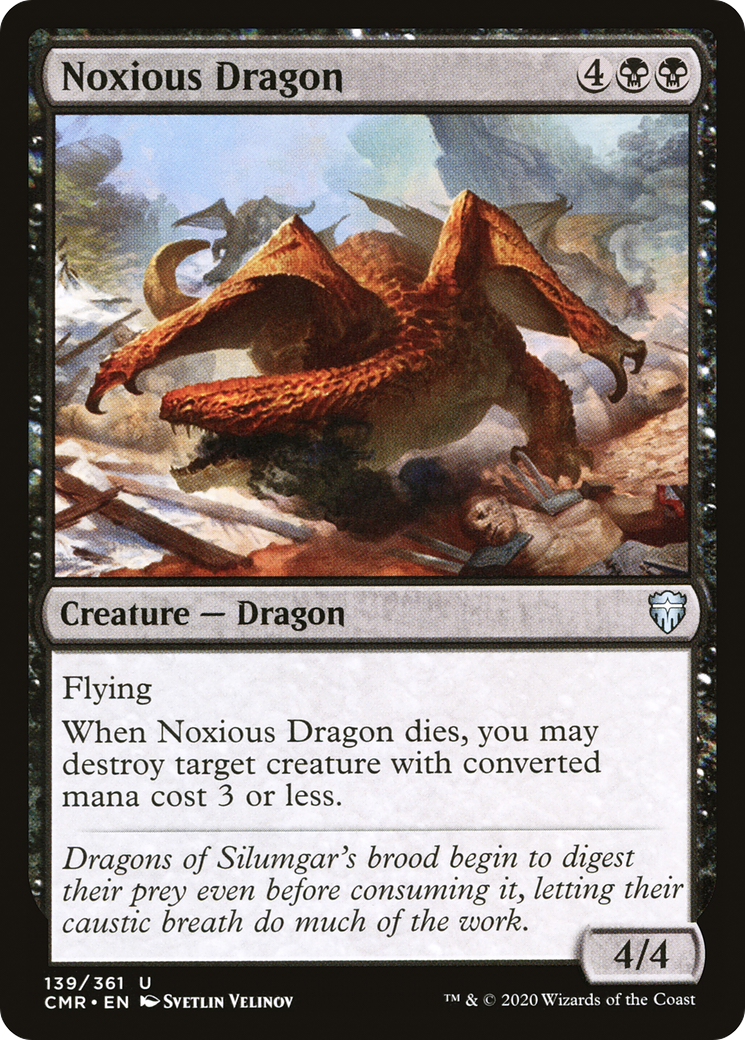 Noxious Dragon (139) Foil - Commander Legends