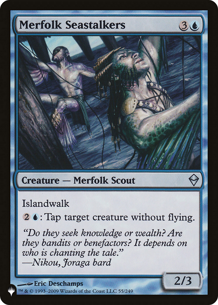 Merfolk Seastalkers (ZEN-55) - The List