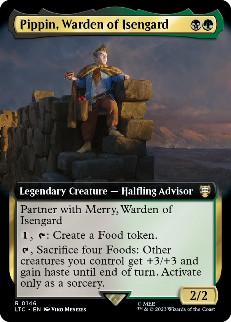 Pippin, Warden of Isengard (Extended Art) (146) - Tales of Middle-earth Commander