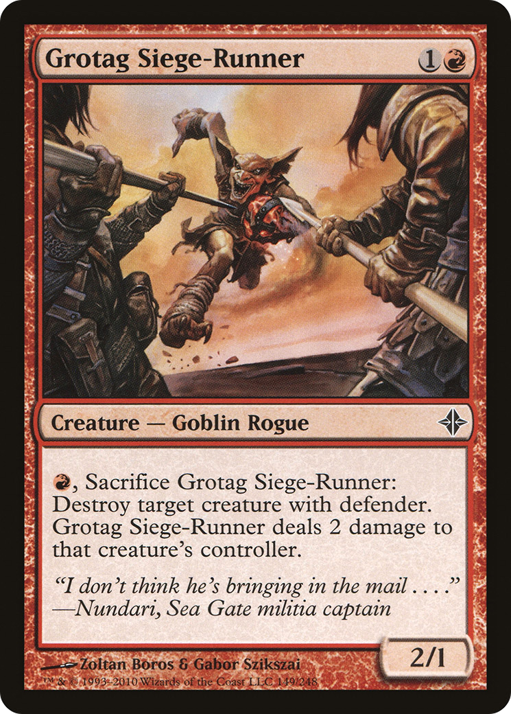 Grotag Siege-Runner (149) Foil - Rise of the Eldrazi