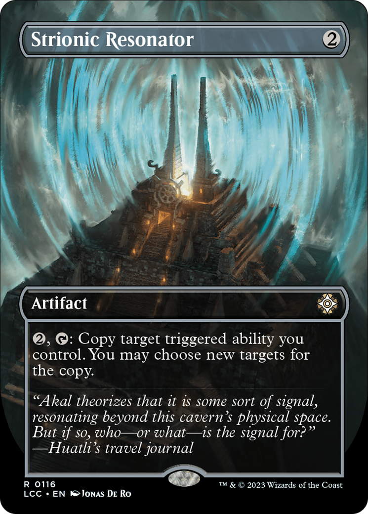 Strionic Resonator (Borderless) (116) - The Lost Caverns of Ixalan Commander