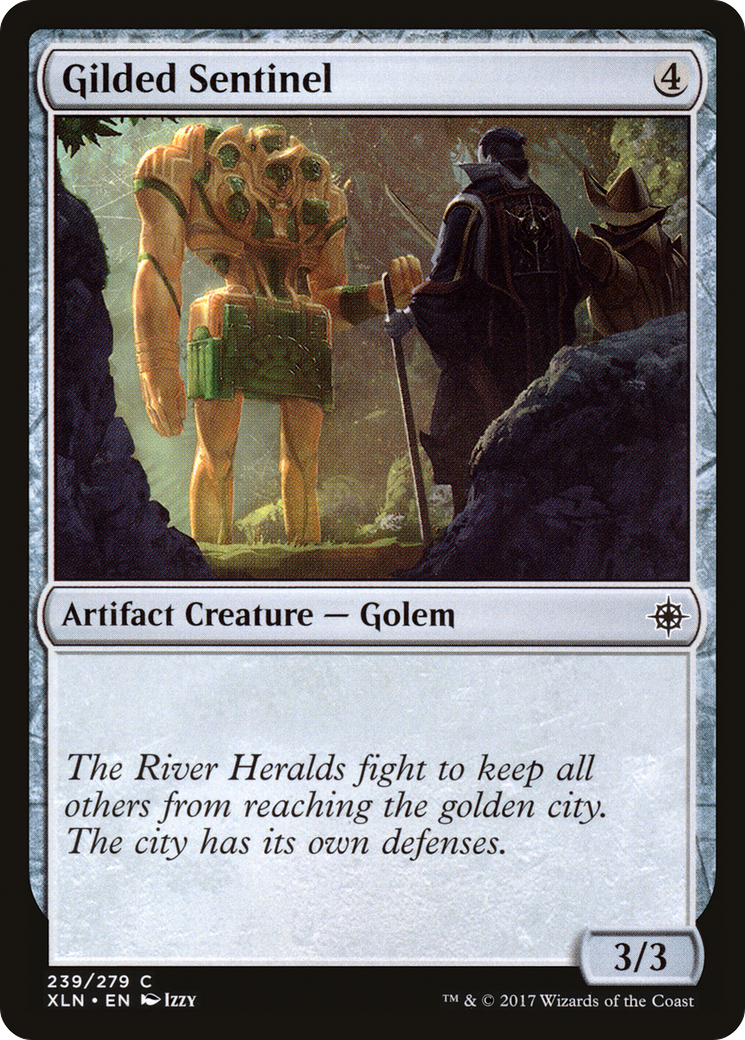 Gilded Sentinel (239) - Ixalan